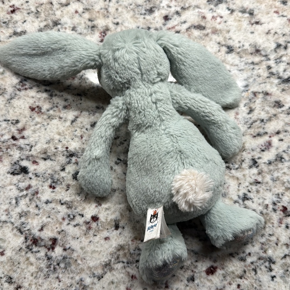 Jellycat I am Little Blossom Sage Bunny BL6SG - Picture 4 of 5